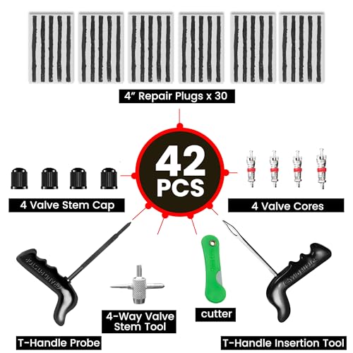 Save 50% on GRAND PITSTOP Universal Tire Repair Kit with code 9J5NA73Q