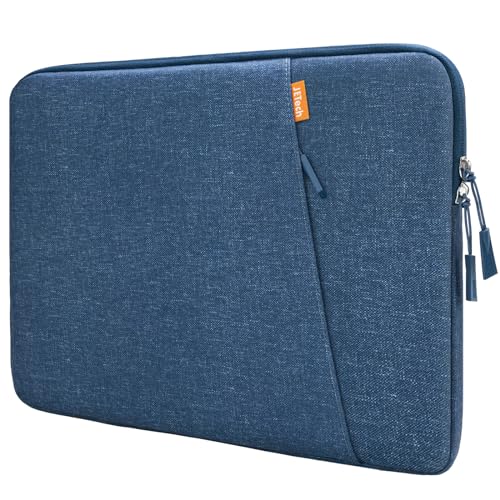 JETech Borsa per PC da 13-14 Pollici MacBook Neo (A18 Pro), MacBook Air/Pro (M1-M5) 2020-2026, 13-13,6 Pollici Laptop Notebook, Impermeabile Sleeve Antiurto Caso con Tasche (Navy)