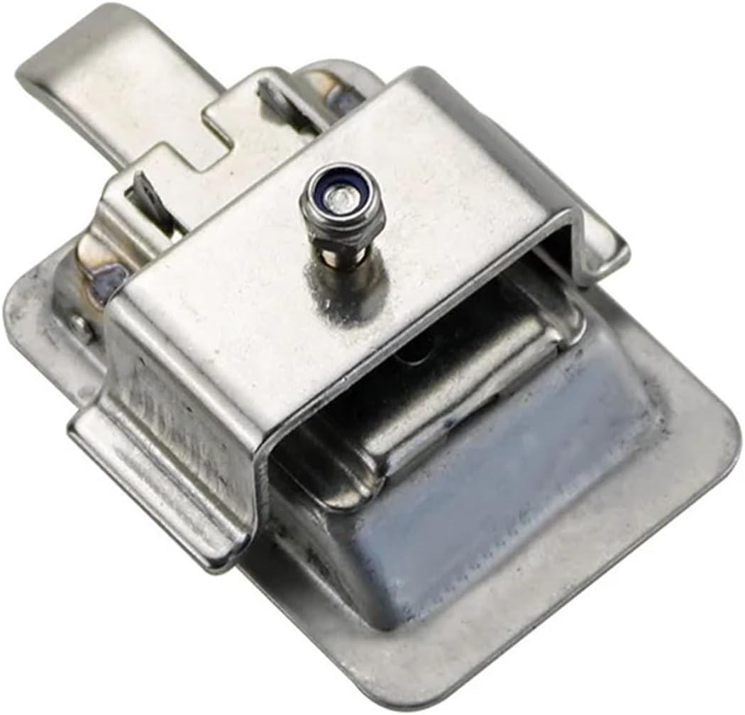 Flat Lock Stainless Steel Industrial Machinery Equipment Cabinet Door Hardware Accessories 1Pcs(XG095-005-2-ACurved)