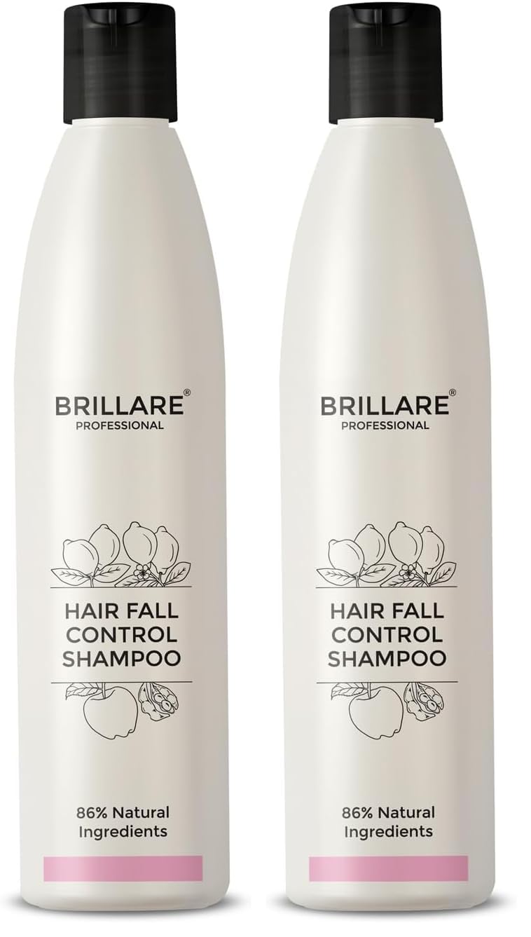 Professional Hair Fall Control Shampoo | 86% Natural with Soy, Apple & Lemon | Reduces Hair Fall, Prevents Breakage | For Men & Women | Anti Hair Fall Shampoo | 100% Vegan (Pack of 2)-image-27