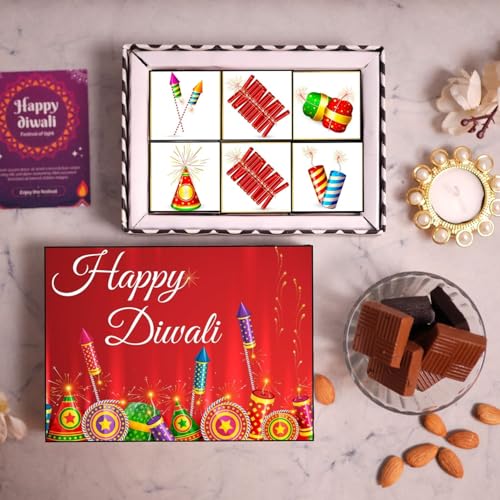 Image of Diwali Chocolate (6 Piece (2), Non-Personalised Combo)