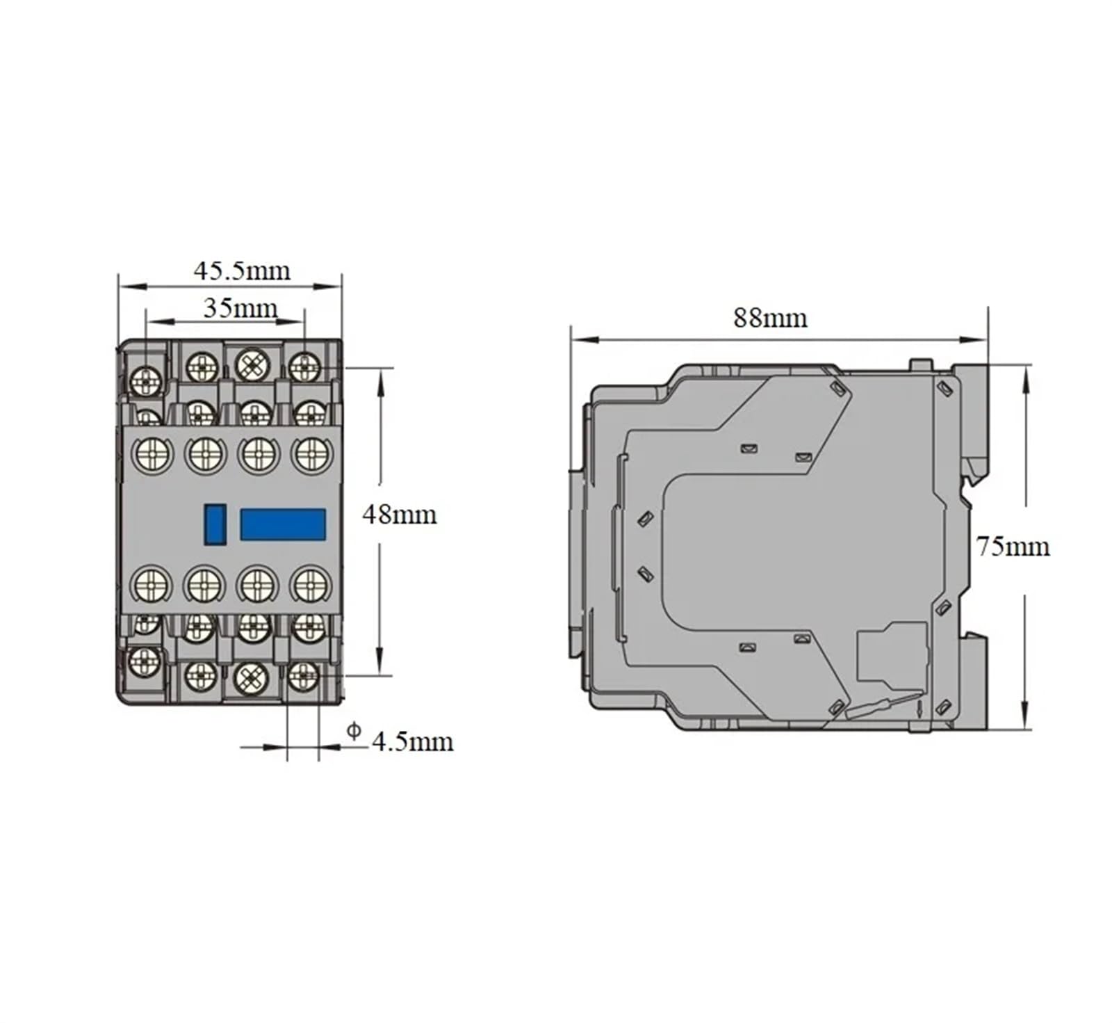 NXC-18 Schütz 18A 1NO+1NC AC 24V 36V 48V 110V 127V 220V 380V 415V(AC 24V)