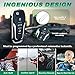 Beefunny Replacement Upgraded Flip Remote Car Key Fob 315MHz 4D63 Chip for Ford Lincoln Mercury FCC ID CWTWB1U345 CWTWB1U331 CWTWB1U322 GQ43VT11T