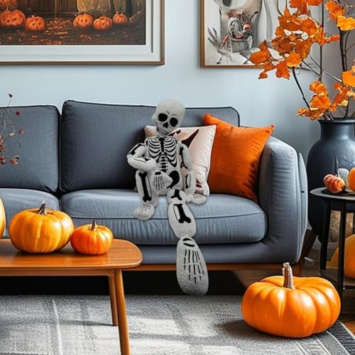 Oreiller Squelette Halloween déco de corps entier pour canapé - 3