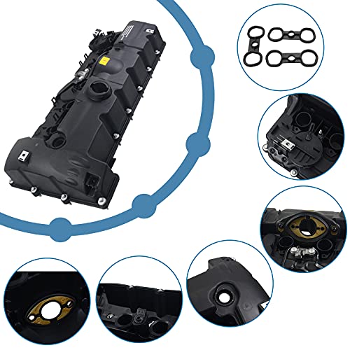 Buying Guide Surwit 11127552281 N52 Engine Valve Cover with Gaskets