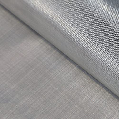 HDJDCBCV Alambre for Gallinero, Malla for Puerta, Malla De Alambre De Acero Inoxidable Resistente A Altas Temperaturas De 39"(L) Adecuada for Redes De Jardín Interiores Y Exteriores,Plata,20mesh