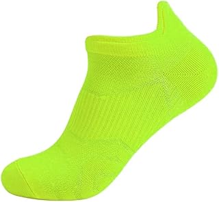 Meia Esportiva Neon Profissional Respirável Corrida Academia Caminhada Cross Fitness Cano Invisível