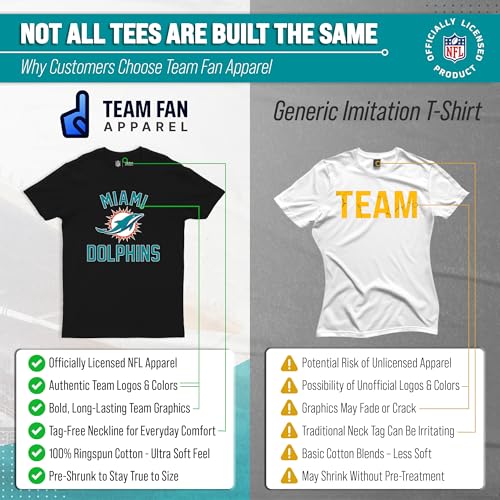 Image of NFL Gameday Cotton Blend T-Shirt for Men and Women - Licensed