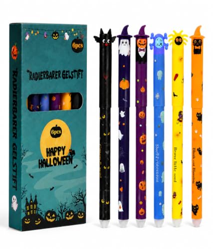 Radierbare Gelstifte 6 er Set