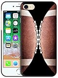 Glisten - iPhone SE 3 2022 Case, iPhone SE 2020/7 / 8 Case - American Footballs Rugby Printed Slim Fit Plastic Designer Case for iPhone 7/8 / SE 2020 / SE 2022. White