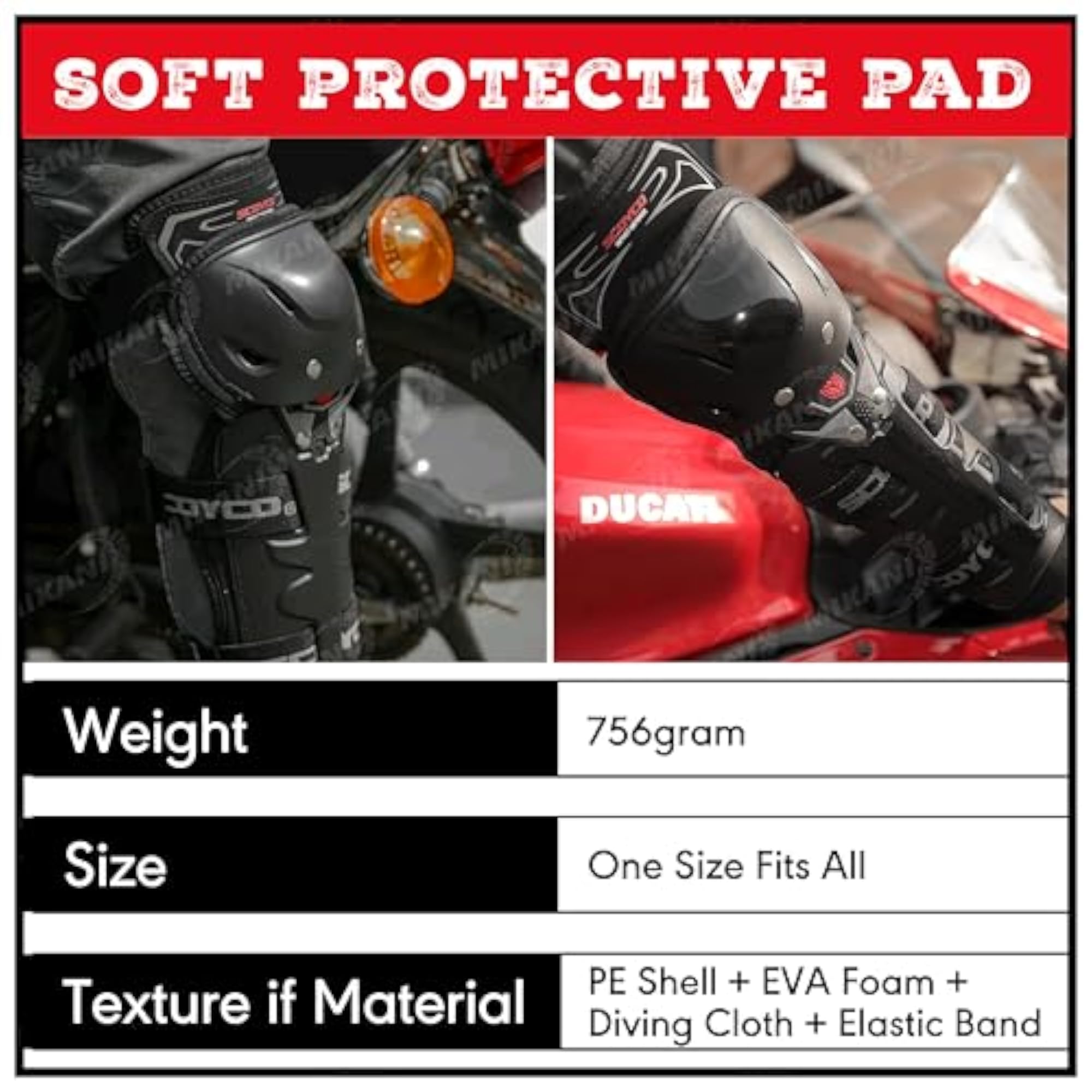 Bike Knee & Elbow Guards Protective Gear