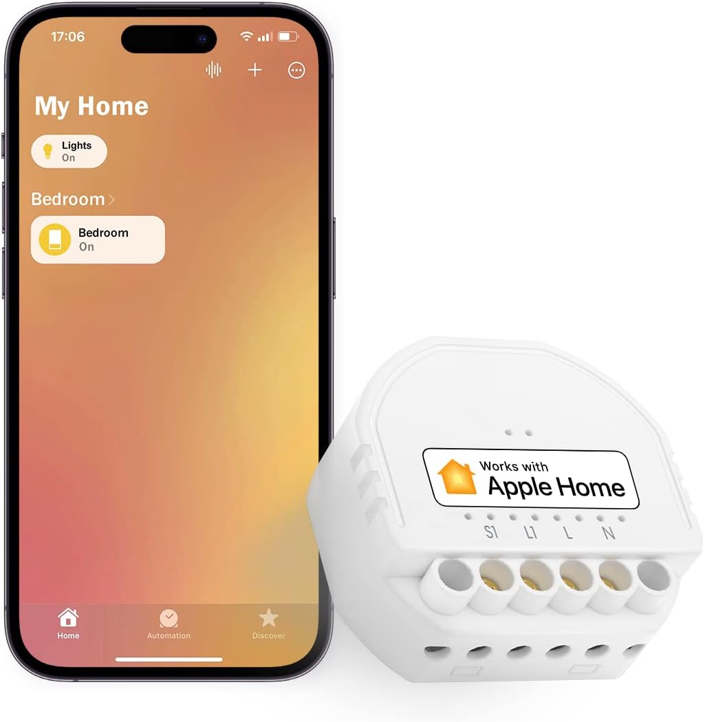 WiFi Relais WLAN Schalter funktioniert Apple HomeKit, meross Relais