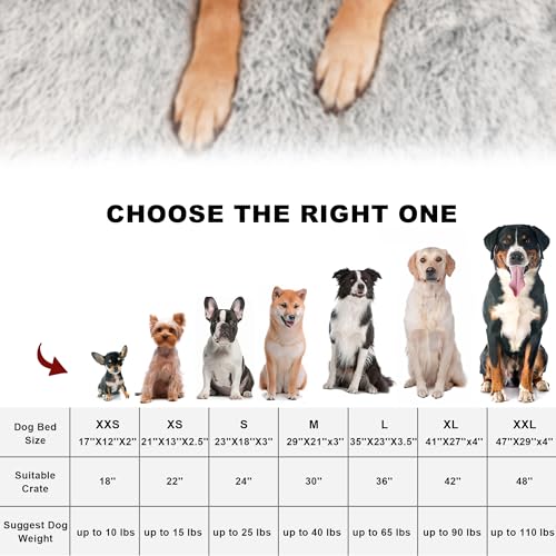 Bedfolks IDGS Waterproof Dog Crate Bed,Plush Dog Bed thumb #6