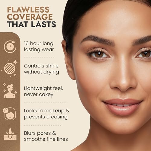 Image of Organic Pressed Setting Powder, Talc-Free, Translucent Matte Finish, Medium