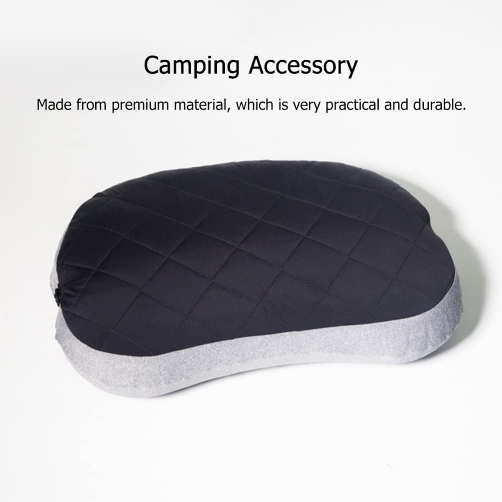Oreiller d'extérieur ultraléger et Gonflable for et Camping, Oreiller Compact, Ergonomique, for Le Soutien Lombaire du Cou Pendant la randonnée en Camping