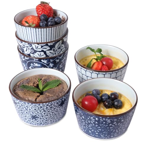 Jinihfw RAMEKINS Creme Brulee Ramekins Oven Safe thumb #1
