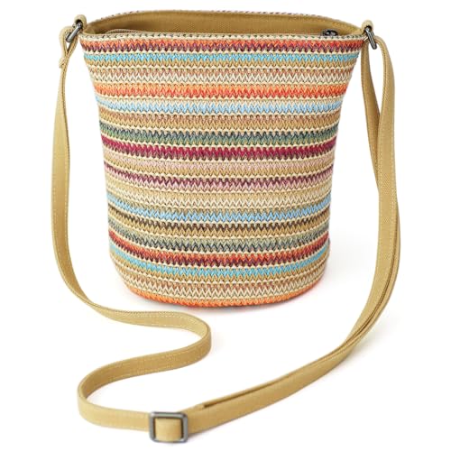 Image of Cylindrical Crossbody Bag For Women