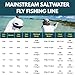 RIO PRODUCTS Mainstream Saltwater Fly Line, Floating Saltwater Fly Fishing Line, Easy Casting for Any Angler Targeting Bonefish, Permit, Tarpon, and Other Species, Blue, 9wt