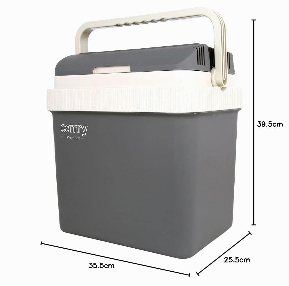 Unbekannt Borsa Termica per Auto & Presa 21 Litri 12 V & 230 V Contenitore Termico Isolante Box Camping