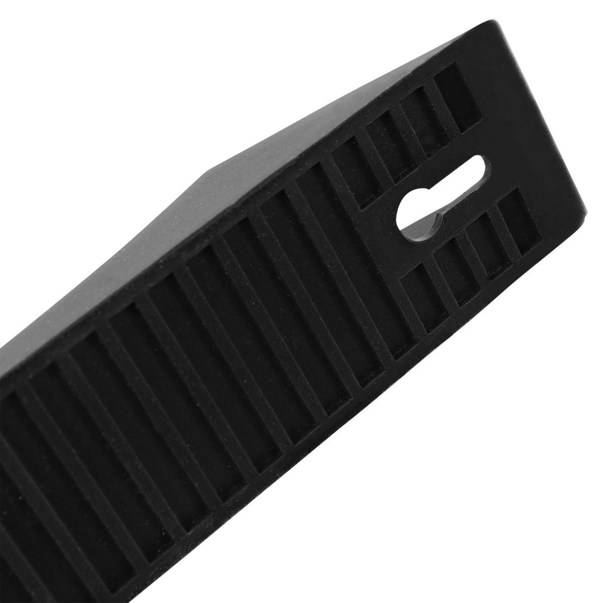 GORILLA SPORTS® Cuneo per Bilanciere - 2 Pezzi, per Dischi da 30mm / 50mm, Portatile, Antiscivolo, in Silicone - Deadlift Barbell Jack, Wedge, Piastre di Peso, per Sollevamento Pesi, Palestra, Casa