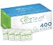 Care Touch Sterile Alcohol Prep Pads, Medium 2-Ply - 400 Alcohol Wipes