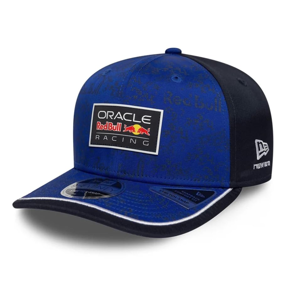 Red Bull Racing F1 Team Offizielle Kollektion 2026 Team Kinder Jugend Baseball Cap Mütze Stretch Snap Verstellbar Blau