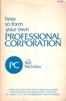 Paperback How to form your own professional corporation Book