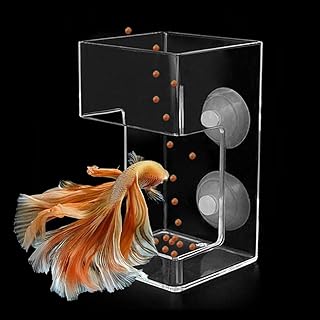 Fish Feeder Square-Shaped Automatic Fish Feeders Reduced Filter Clogging Tank Suitable for All Kinds of Food Tank Accessories