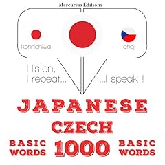 Couverture de Japanese - Czech. 1000 basic words