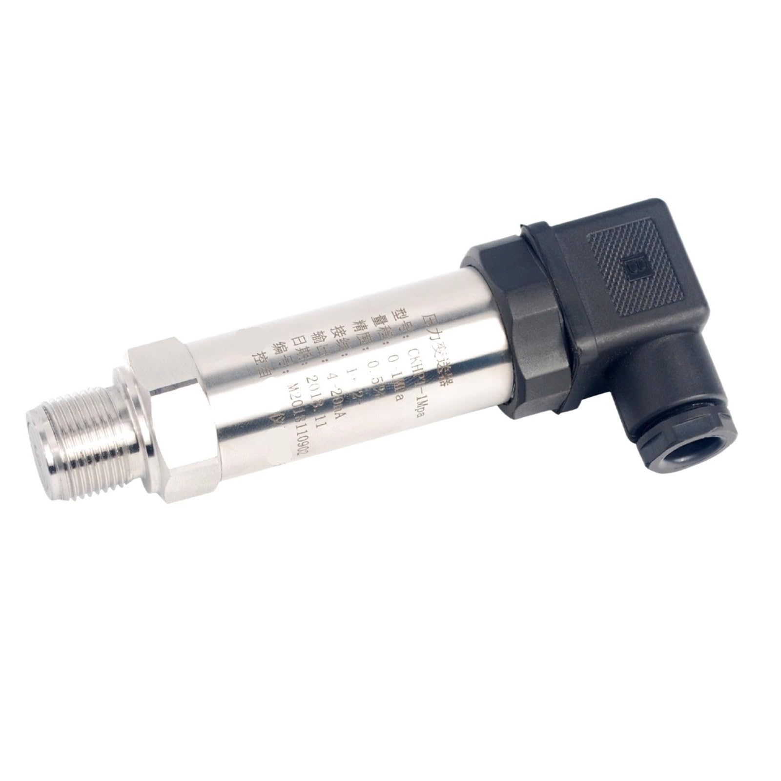 QfUxYYSLD HTP-380 Connector Pressure Transmitter Pressure Sensor Hydraulic Water Air HVAC Use(G1-2-RS485,-0.1-1MPA)