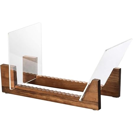 Holz-Ständer Für Vinyl-Schallplatten & Mehr – Drehbar, Retro, Schnell Aufgebaut (24,1x14x19,1 Cm)