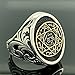 Seal of Solomon Ring, Silver Solomon Seal Protection Ring, King Solomon Ring, 925k Sterling Handmade Silver Ring, Gift For Him