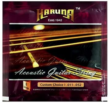 ACOUSTIC GUITAR STRING SET SPANISH STRING KARUNA .011-.052 (PACK OF 1)