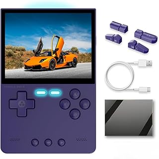 TRIMUI BRICK ハンドヘルドゲーム機 多種シミュレータ互換 Linuxシステム 3.2インチIPS HD OCAスクリーン 3000mAhバッテリー ポケットポータブルレトロビデオゲーム機 64GB 日本語、英語、中国語、韓国語、ベトナム語などの言語切り替えに対応