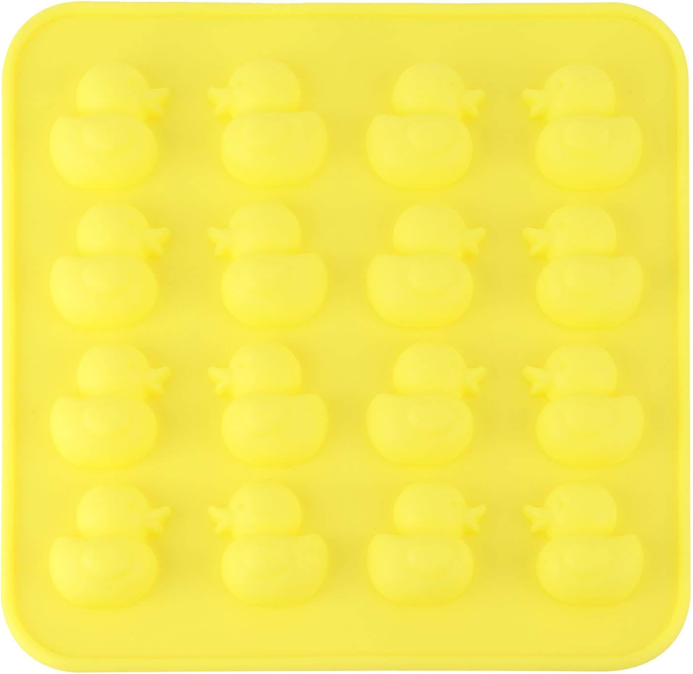 probeninmappx 3D Duck Silicone Mold Clay Candle Soap Mold Cake Decorating Fondant Tool Chocolate Mould for Kitchen Baking