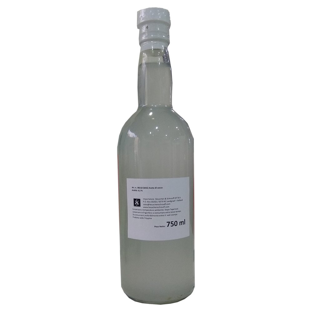 Vinagre de Coco 750 ml suave aromático aliños marinados cocina asiática acidez 6,5% Filipinas