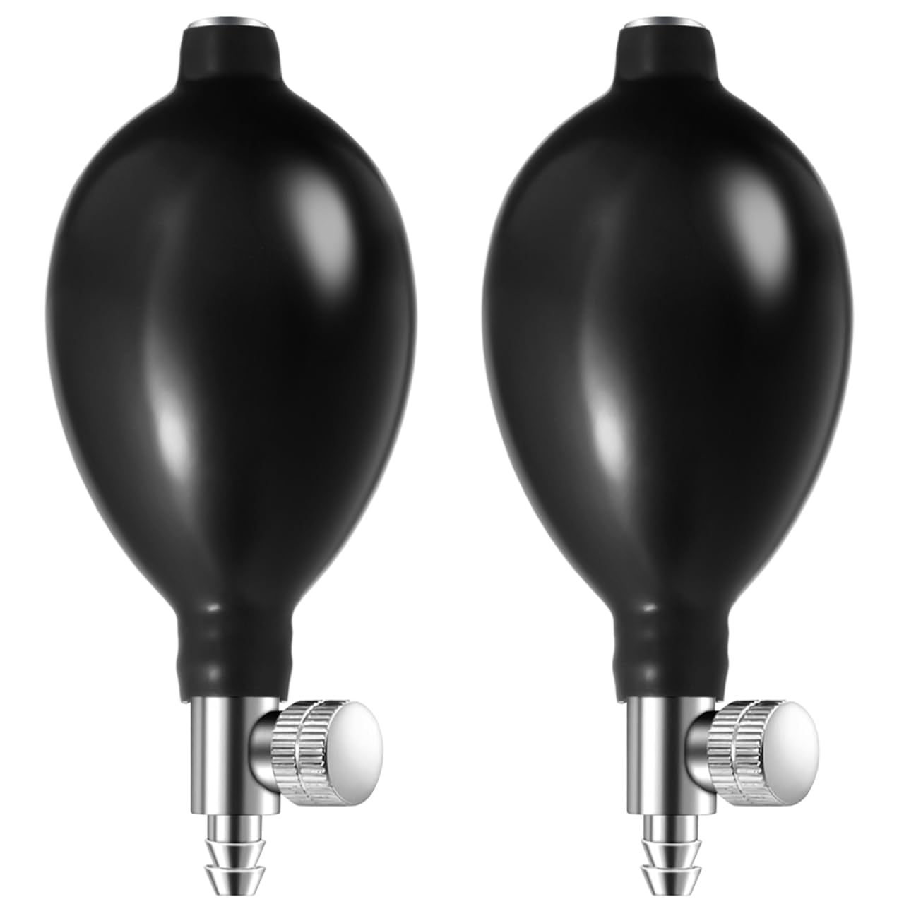 Ciieeo Lot De 2 Poires De Gonflage Pour Tensiomètre Manuels Avec Valve De Décompression Ampoules De Gonflage De Rechange Pour Usage Médical À Domicile