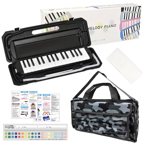 KC ���Ճn�[���j�J (�����f�B�[�s�A�m) �u���b�N P3001-32K/BK + ���n���o�b�O[Mono Camouflage] �t���Z�b�g