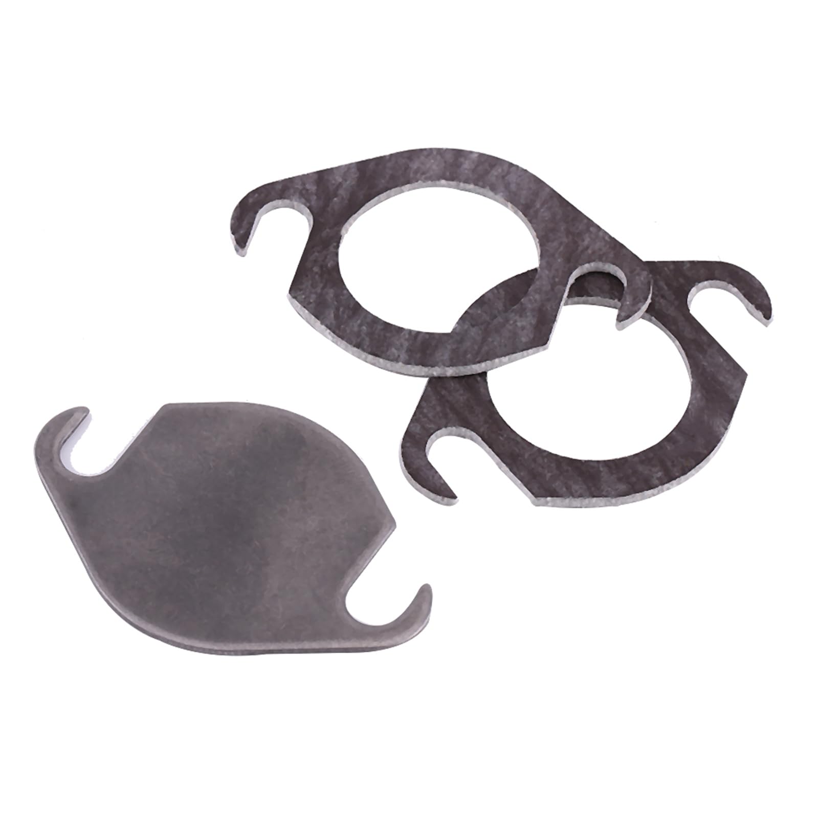 Qiilu - Kit de placa de obturación de válvula EGR con junta
