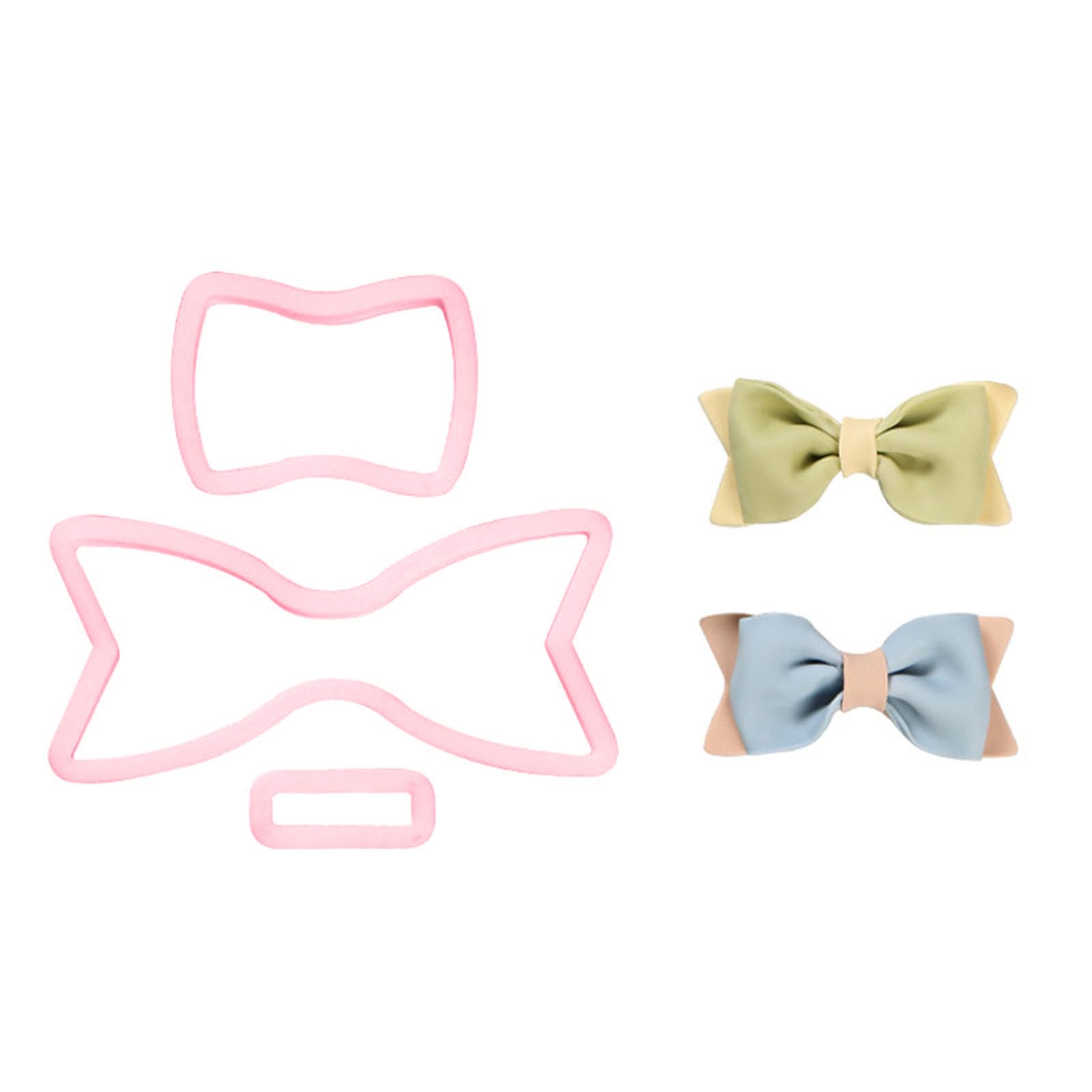 NEWFT Cookie Cookie Bowknots Shaped Baking Accessories Gadgets for Baking Cookie Biscuits