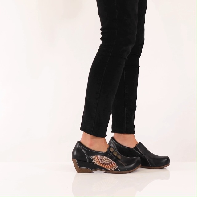 Amazon.com | L'Artiste by Spring Step Agacia Black EU 36 (US