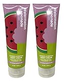 🍉🍉 Includes: 2 Watermelon Lemonade Ultimate Hydration Body Creams – 8 oz / 226 g each 🍋 Fresh & Fruity Scent – Juicy watermelon, zesty lemonade, and a touch of mint 💧 24-Hour Moisture – Deeply hydrates with shea butter and hyaluronic acid 🧴 Rich, Fas...