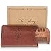 Produktbild Mr. Avery's - Premium Bartkamm - Echtholzkamm aus Sandelholz mit Etui - geeignet für die tägliche Bartpflege - besonderes Geschenk für bärtige Männer
