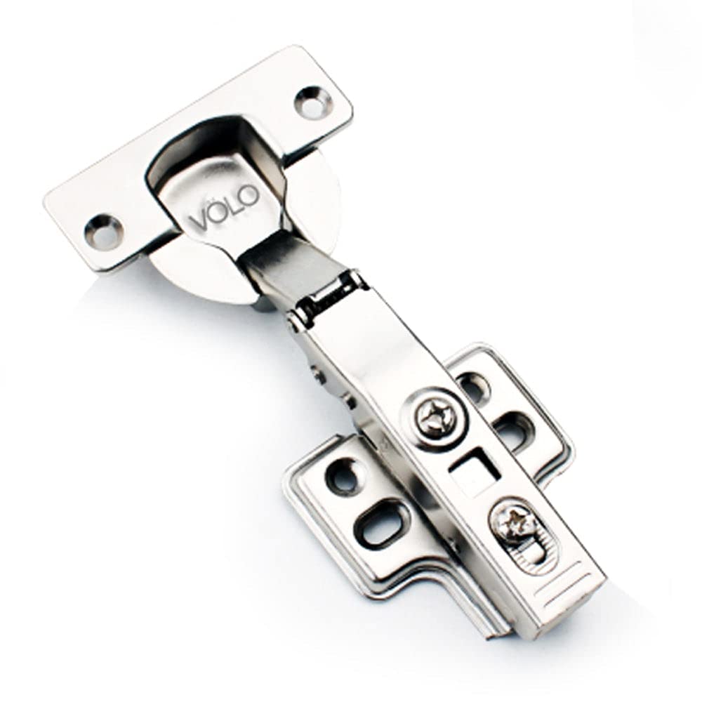 Volo Thick Door Premium Soft Close Hinge, Special Screws with arm Cap, Ideal for Side Board Thickness up to 32mm. Soft Close Hydraulic Hinge for Thick Door Crank 8 (1 Set f 2 Pieces) (B09TFMNL5T) Amazon Price History, Amazon Price Tracker