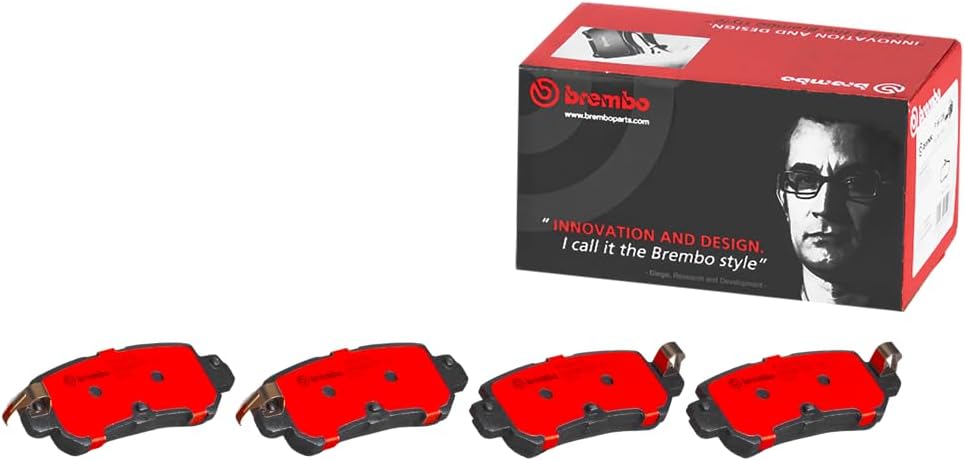 Brembo P49047N Premium Ceramic Rear Disc Brake Pad Set MAZDA OE# K0Y12648ZC
