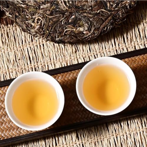 Té Pu-Erh crudo de Yunnan Menghai, árbol antiguo original en disco de 357g 6