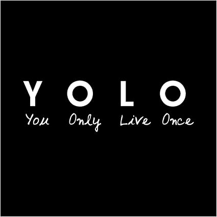 Amazon Iby アイバイ ウォールステッカー 名言 You Only Live Once 人生一度きり 白 光沢 ステッカー シール 名言ウールステッカー 壁紙シール 英字 英語 日本語説明書付 ウォールステッカー オンライン通販