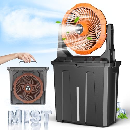 Ausic 9L Misting Fan Portable Outdoor