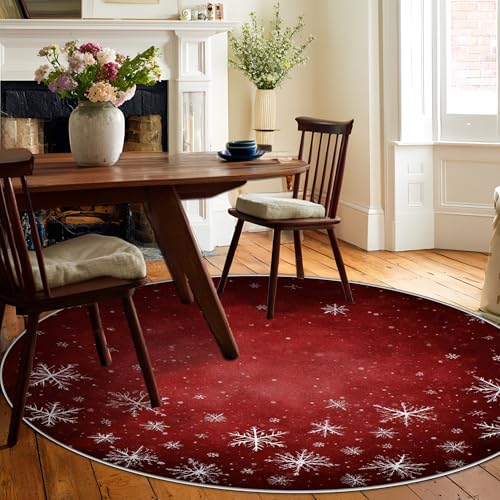 Tapis antidérapant flocon de neige grand format 1,8x1,8m - 4