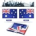 AhfuLife Australia Flag 3x5 Ft,Large Australian Flags for Outside - Double Side with Brass Eyelets for Olympic Party Decorations, Bar Garden Street Decoration Indoor Outdoor